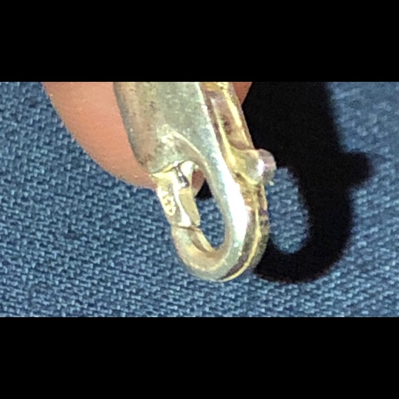 18” long sterling necklace 3 stunning charms! 🌸 - Picture 13 of 15